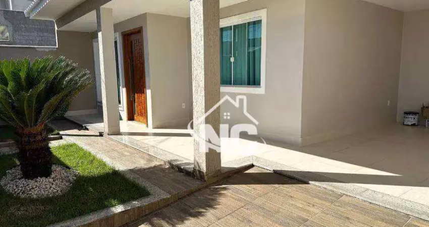 Casa com 3 quartos à venda, 160 m² por r$ 590.000 - bela vista - itaboraí/rj