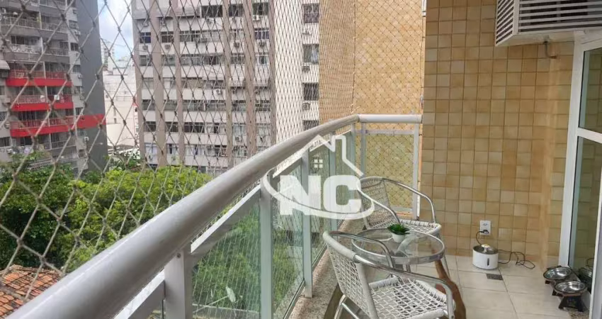 Apartamento com 2 quartos à venda, 76 m² por r$ 740.000 - icaraí - niterói/rj