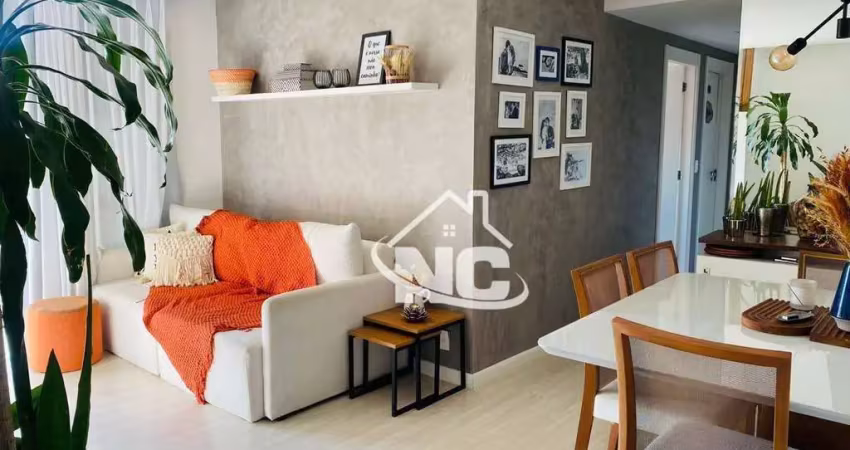 Apartamento com 3 quartos à venda, 95 m² por r$ 850.000 - santa rosa - niterói/rj