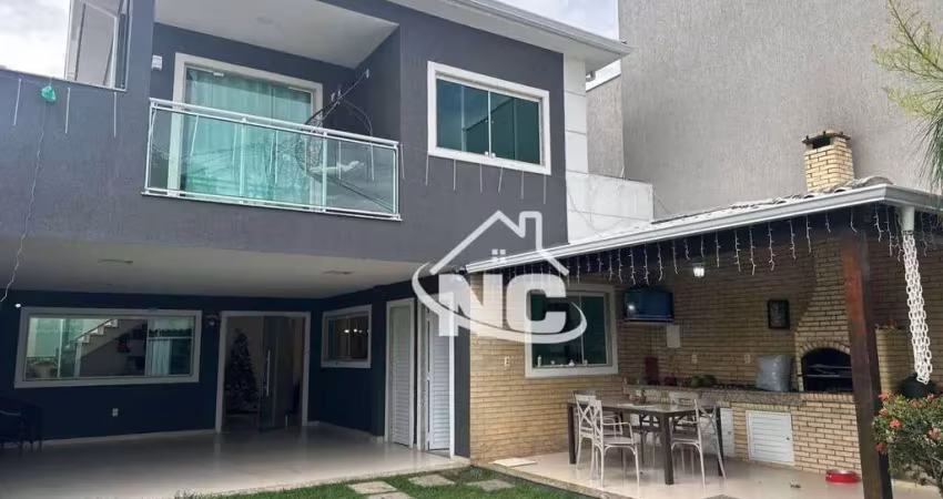 Casa no condominio lady day  com 3 quartos em itaboraí à venda, 210 m² por r$ 750.000 - ampliação - itaboraí/rj