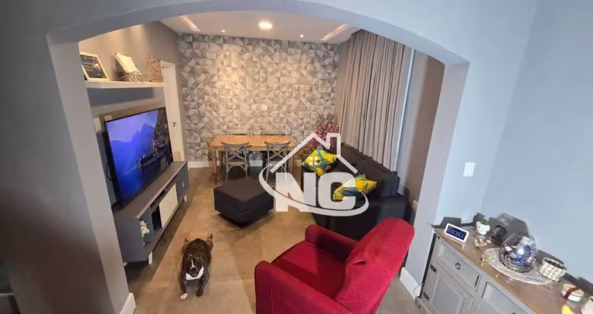 Apartamento com 3 quartos à venda, 84 m² por r$ 640.000 - icaraí - niterói/rj