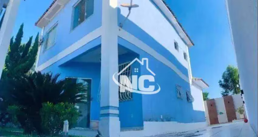 Casa no condominio dom phillip com 3 quartos à venda, 139 m² por r$ 395.000 - bela vista - itaboraí/rj
