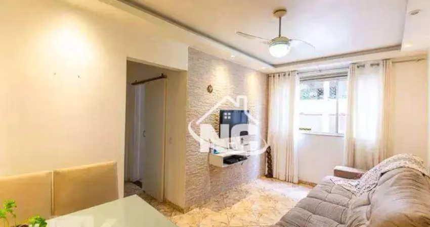 Apartamento com 2 quartos à venda, 55 m² por r$ 285.000 - fonseca - niterói/rj