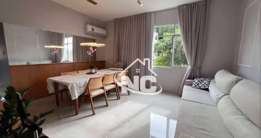 Apartamento com 3 quartos à venda, 110 m² por r$ 678.000 - são domingos - niterói/rj