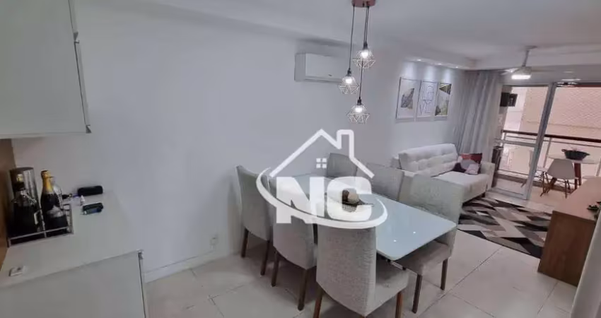 Apartamento com 2 quartos à venda, 84 m² por r$ 750.000 - icaraí - niterói/rj