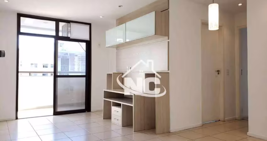 Apartamento com 2 quartos à venda, 75 m² por r$ 595.000 - icaraí - niterói/rj