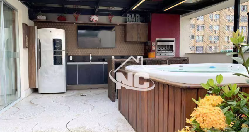 Cobertura com 4 quartos à venda, 260 m² por r$ 2.450.000 - icaraí - niterói/rj