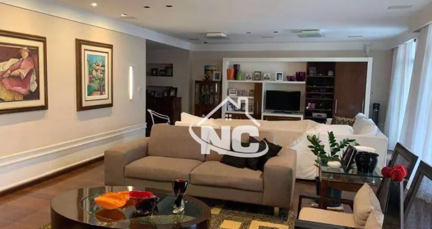 Apartamento com 4 quartos à venda, 396 m² miolo de icaraí por r$ 1.700.000 - icaraí - niterói/rj