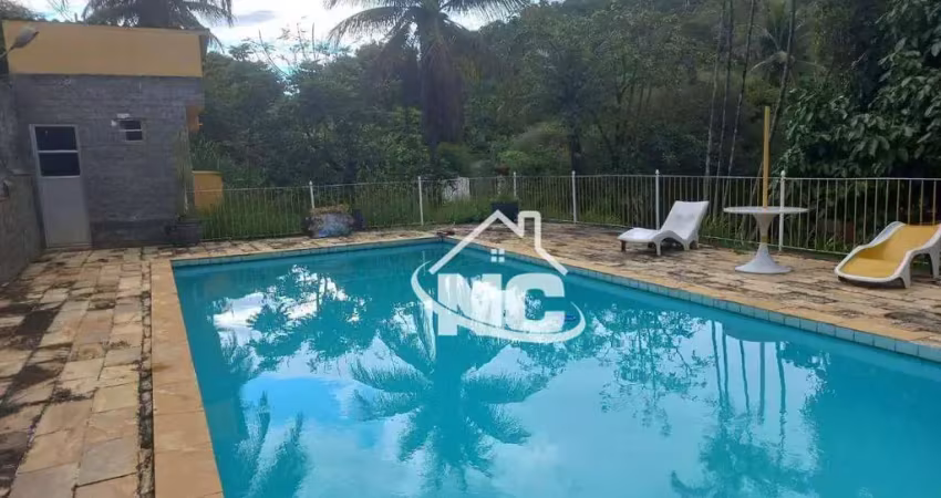 Chácara com 4 quartos à venda, 3200 m² por r$ 650.000 - engenho velho - itaboraí/rj