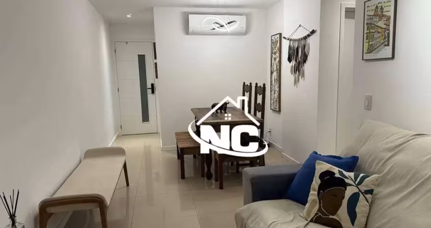 Apartamento com 2 quartos à venda, 67 m² por r$ 660.000 - santa rosa - niterói/rj