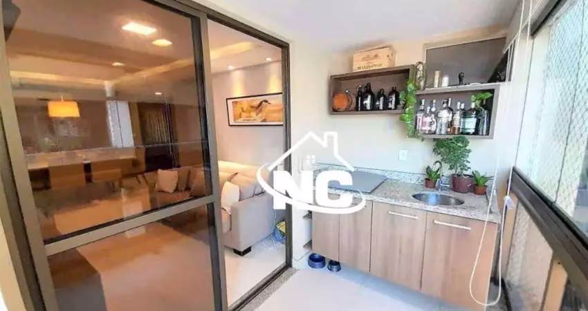 Apartamento com 2 quartos à venda, 80 m² por r$ 950.000 - icaraí - niterói/rj