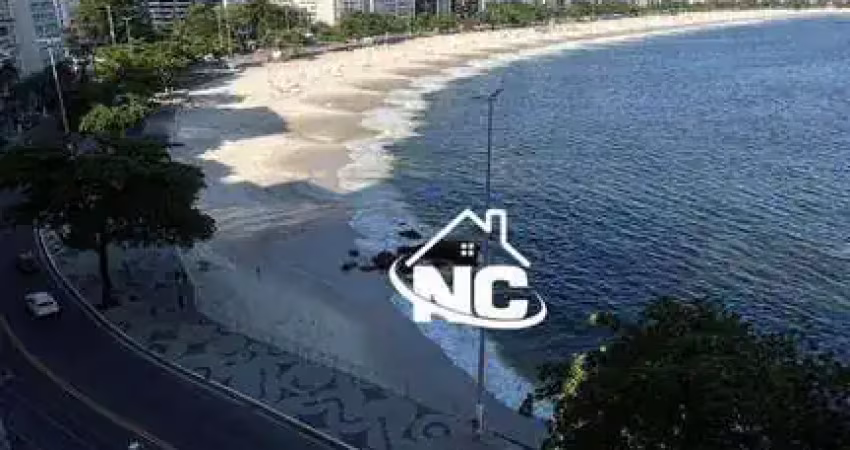 Apartamento em frente a praia com 3 quartos à venda, 100 m² por r$ 1.000.000 - icaraí - niterói/rj