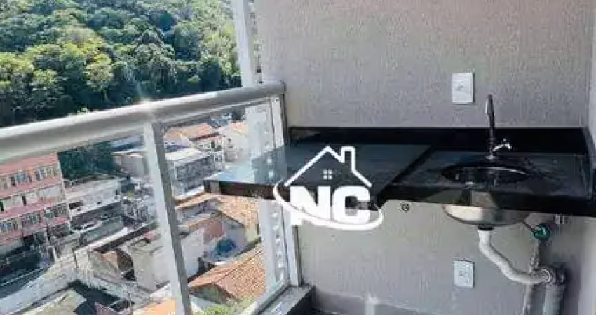 Apartamento com 2 quartos à venda, 58 m² por r$ 426.000 - santa rosa - niterói/rj