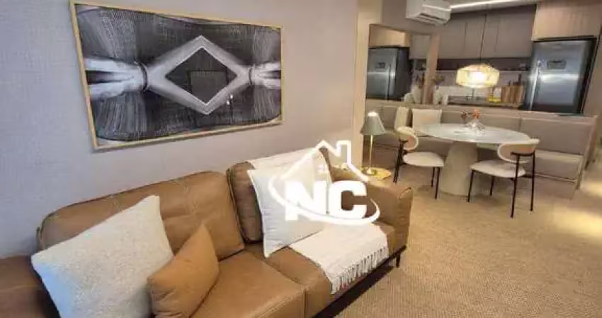 Apartamento com 2 quartos à venda, 74 m² por r$ 671.200 - centro - niterói/rj
