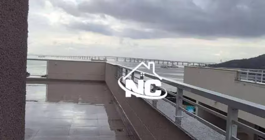 Cobertura com 4 dormitórios à venda, 212 m² por r$ 3.300.000,00 - centro - niterói/rj