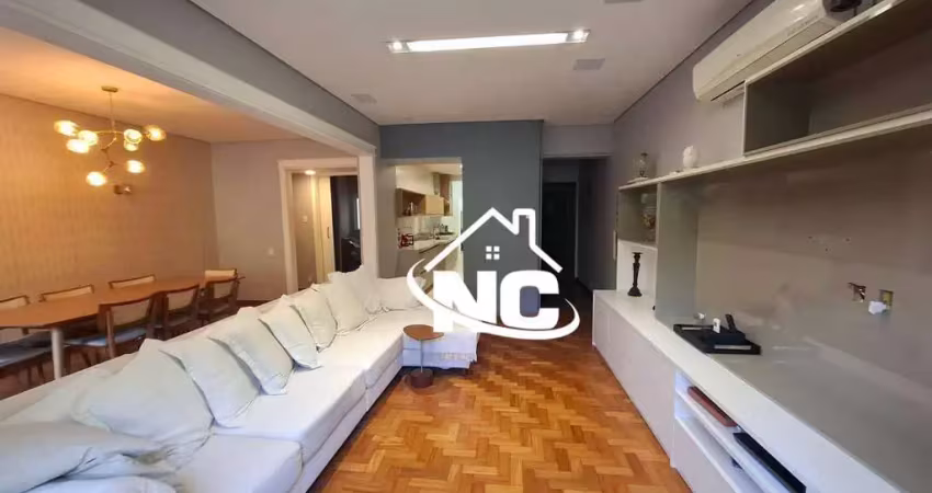 Apartamento com 3 quartos à venda, 168 m² por r$ 850.000 - icaraí - niterói/rj