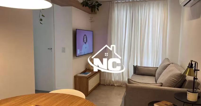 Apartamento com 2 quartos à venda, 46 m² por r$ 420.000 - centro - niterói/rj