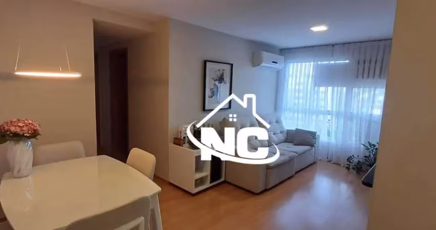 Apartamento com 2 quartos à venda, 57 m² por r$ 380.000 - badu - niterói/rj