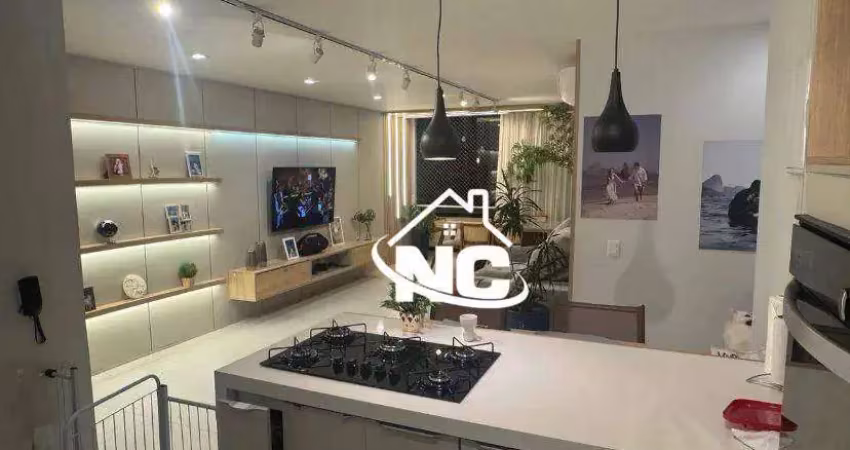 Apartamento com 3 quartos à venda, 90 m² por r$ 1.150.000 - icaraí - niterói/rj