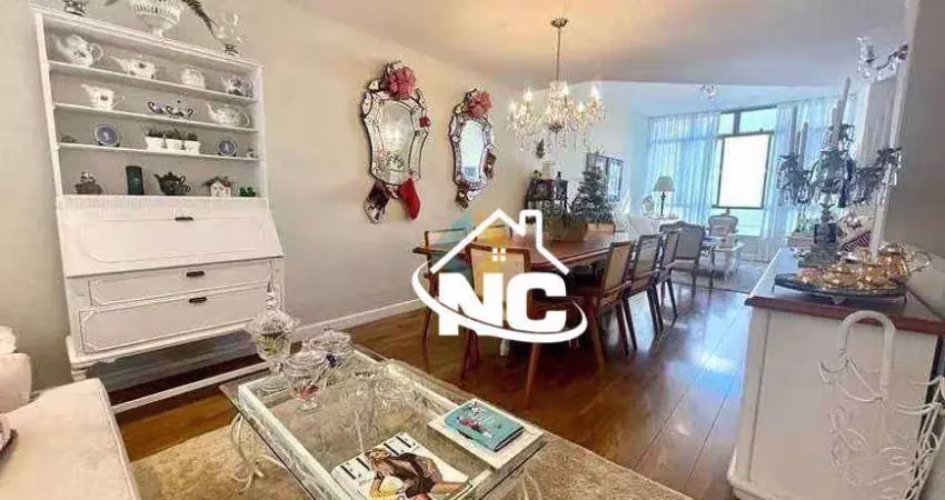 Apartamento com 3 dormitórios à venda, 140 m² por r$ 1.250.000,00 - icaraí - niterói/rj