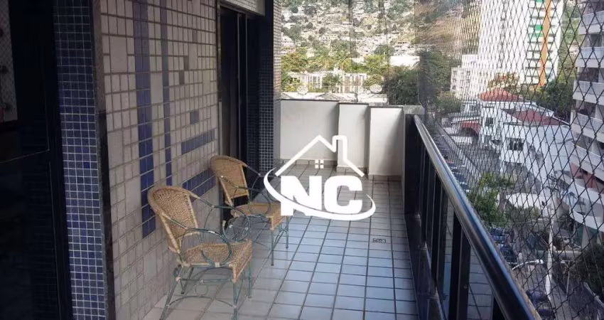 Apartamento com 4 quartos à venda, 181 m² por r$ 850.000 - santa rosa - niterói/rj