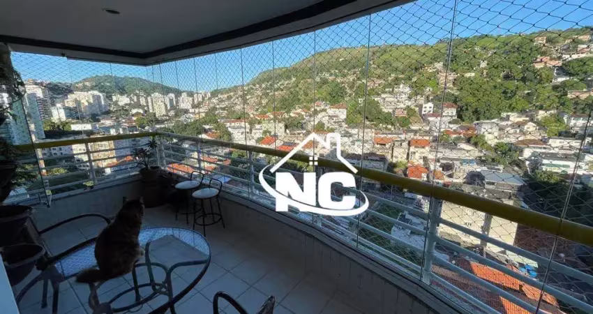 Apartamento com 3 dormitórios à venda, 80 m² por r$ 800.000,00 - icaraí - niterói/rj