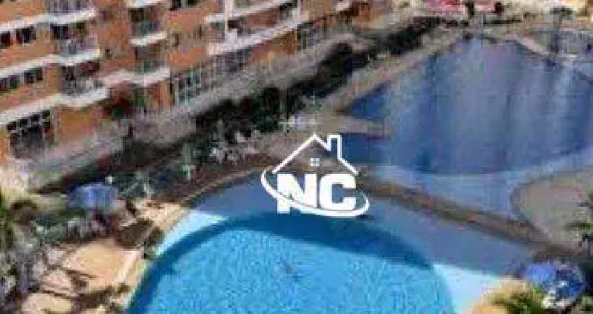 Apartamento condomínio parque das águas  com 3 quartos à venda, 80 m² por r$ 485.000 - alcântara - são gonçalo/rj