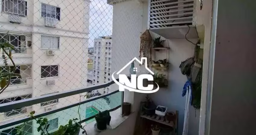 Apartamento spazio niterói garden com 3 quartos à venda, 70 m² por r$ 450.000 - barreto - niterói/rj
