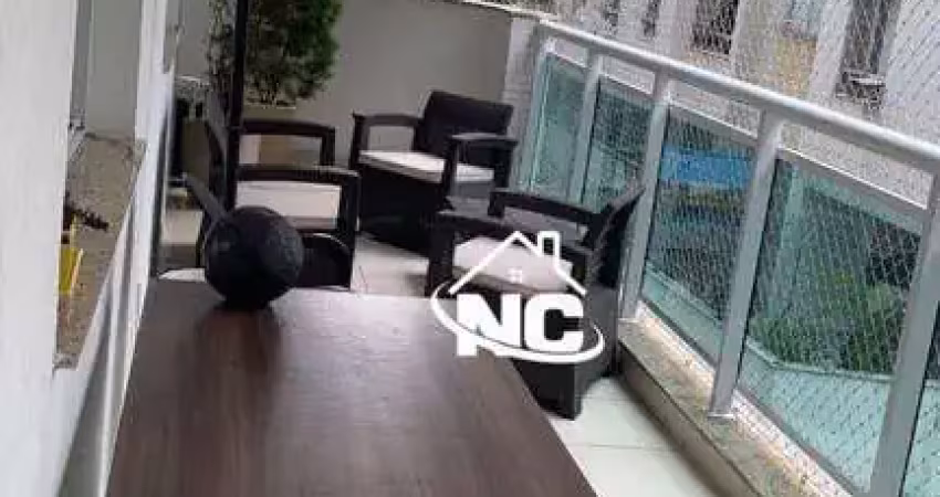 Apartamento com 3 dormitórios à venda, 100 m² por r$ 870.000,00 - vital brasil - niterói/rj