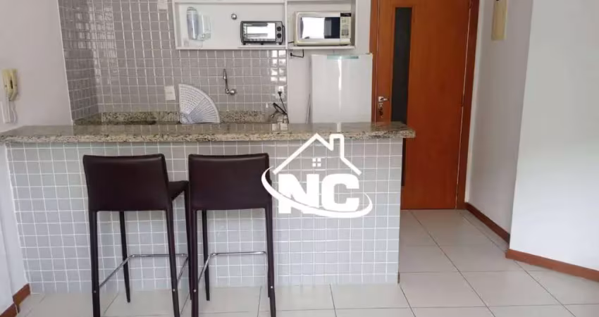 Flat com 1 quarto à venda, 38 m² por r$ 600.000 - itacoatiara - niterói/rj