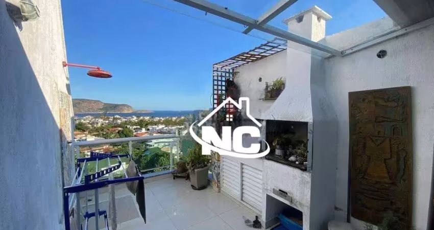 Cobertura com 2 quartos à venda por r$ 830.000 - camboinhas - niterói/rj