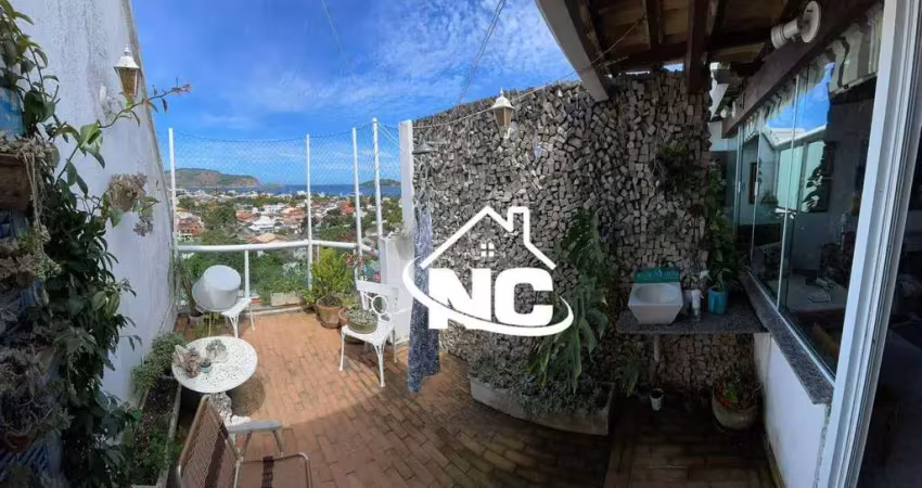 Cobertura com 2 quartos à venda, 82 m² por r$ 790.000 - camboinhas - niterói/rj