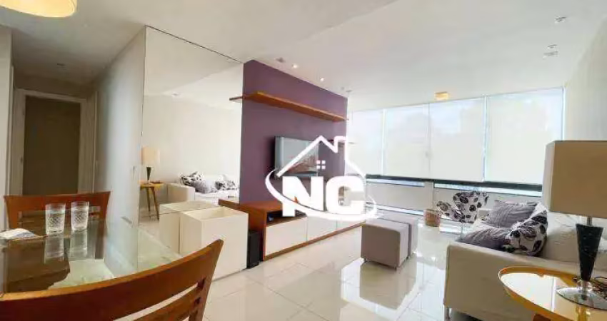 Apartamento com 2 quartos à venda, 85 m² por r$ 850.000 - icaraí - niterói/rj