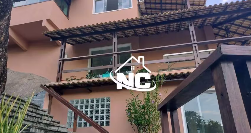 Casa com 4 quartos à venda, 1290 m² por r$ 2.200.000 - itacoatiara - niterói/rj