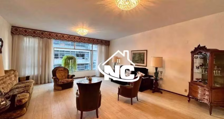 Apartamento com 4 quartos à venda, 220 m² por r$ 1.600.000 - icaraí - niterói/rj