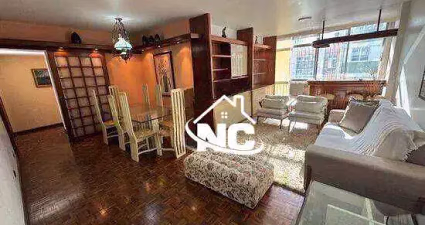 Apartamento à venda com 125m², 3 quartos e 1 vaga em icaraí