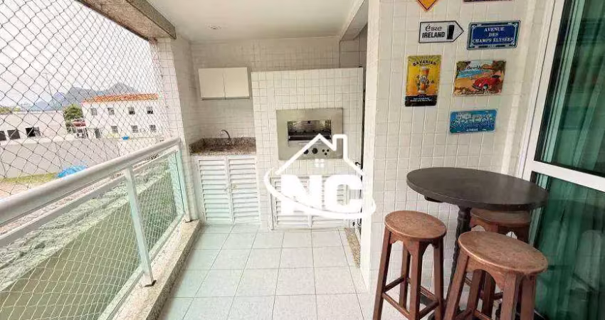 Apartamento com 2 quartos  à venda, 80 m² por r$ 850.000 - charitas - niterói/rj