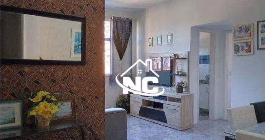 Apartamento com 2 dormitórios à venda, 70 m² por r$ 290.000,00 - icaraí - niterói/rj