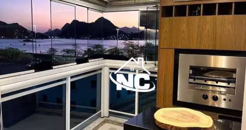 Apartamento condomínio forever residence com 2 quartos à venda, 90 m² por r$ 1.180.000 - são francisco - niterói/rj