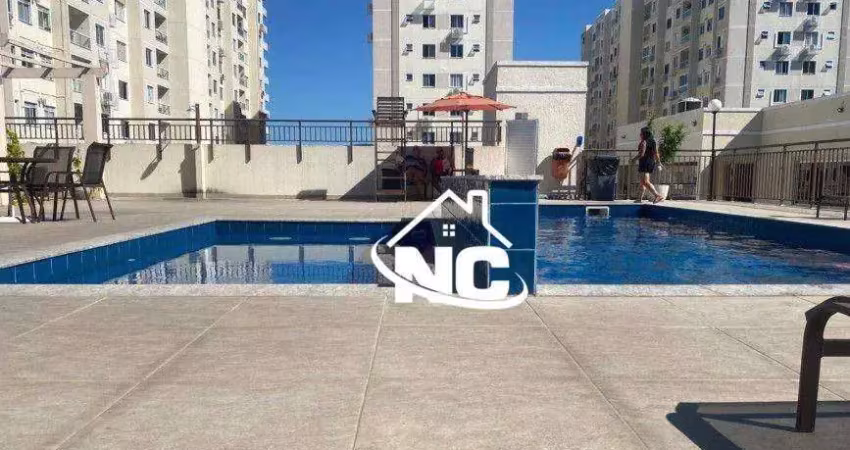 Apartamento com 2 quartos, sendo 1 suíte à venda, 60 m² por r$ 300.000 - colubande - são gonçalo/rj