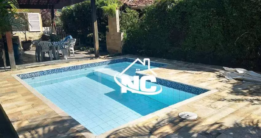 Casa linear com 3 quartos à venda, 295 m² por r$ 860.000 - badu - niterói/rj