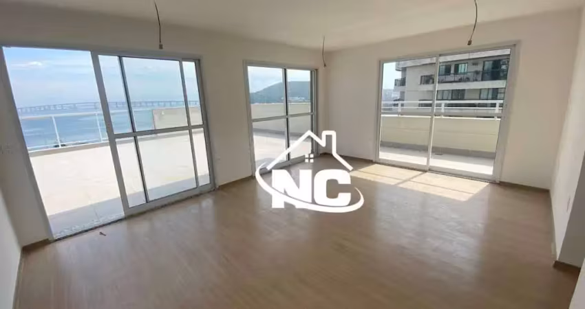 Cobertura com 3 quartos à venda, 201 m² por r$ 2.200.000 - centro - niterói/rj