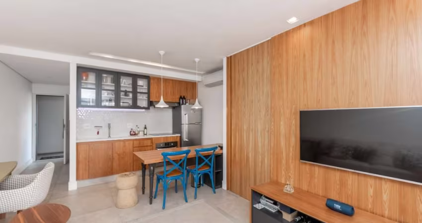 Apartamento tipo para venda e locação com 1 quarto, sendo 1 suíte, 69m²