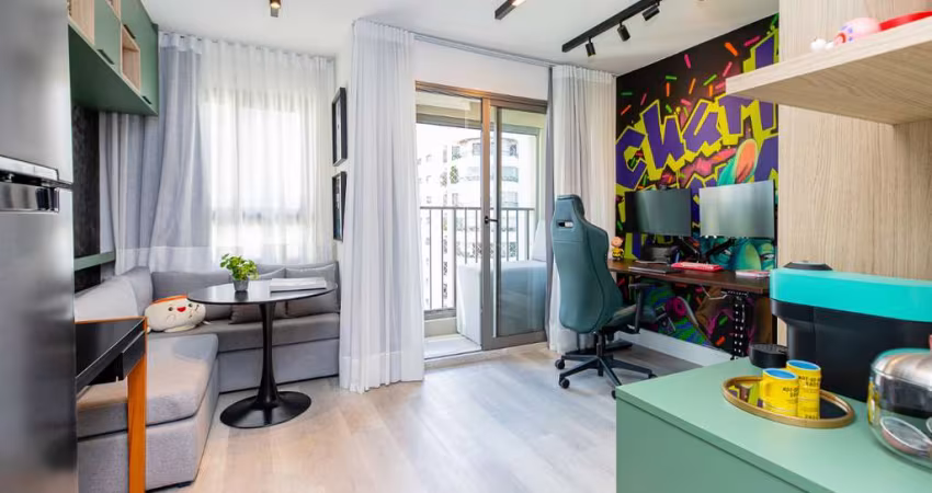 Studio para venda com 1 quarto, 24,500m²