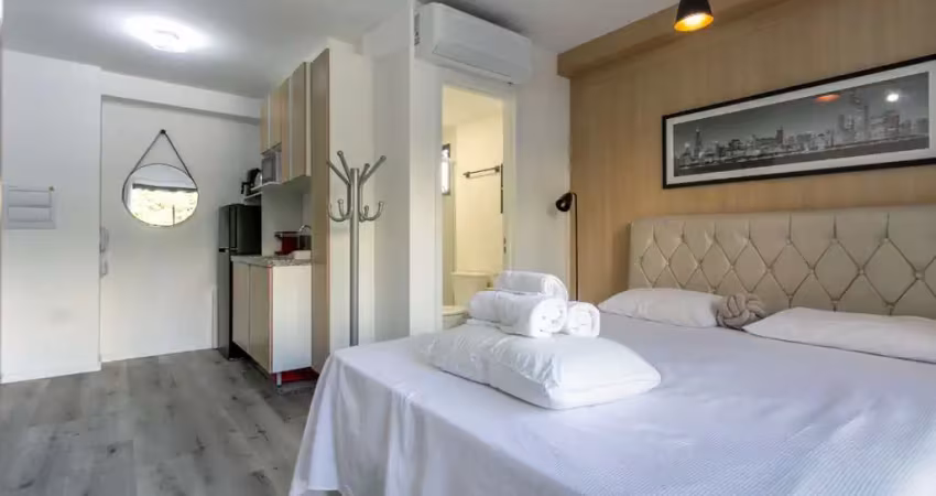 Studio para venda em santo amaro com 1 quarto, 26m²