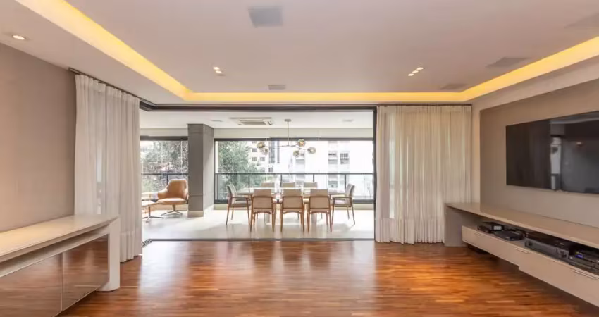 Apartamento tipo para venda em moema com 4 quartos, sendo 3 suítes, 184m²