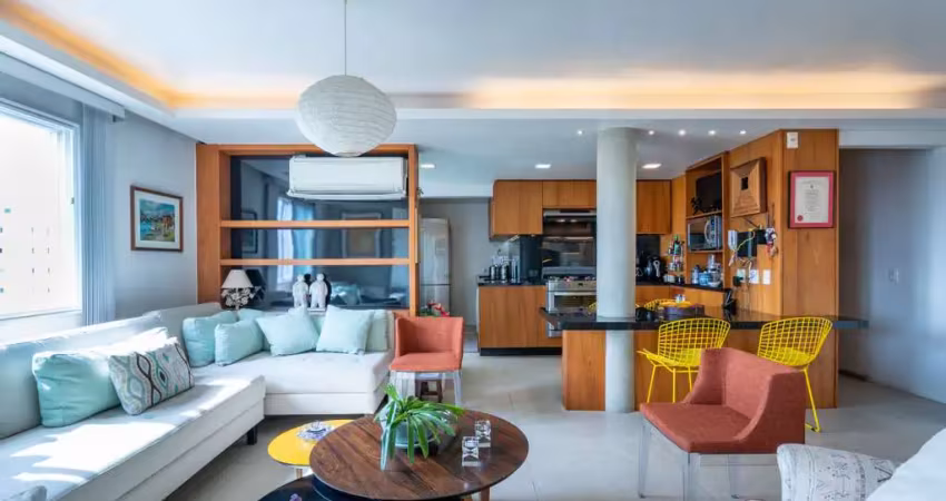 Apartamento tipo para venda em alto da boa vista com 1 quarto, sendo 1 suíte, 85m²