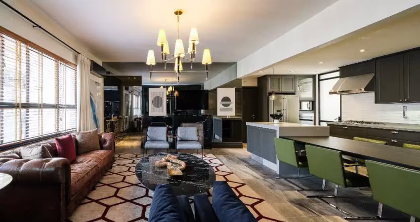 Apartamento tipo para venda em cerqueira césar com 2 quartos, sendo 2 suítes, 133m²