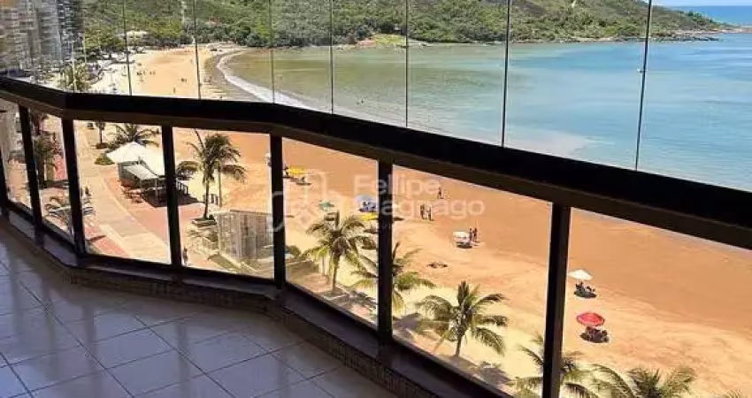 Apartamento de 4 quartos a venda de frente para o mar da praia do morro em guarapari