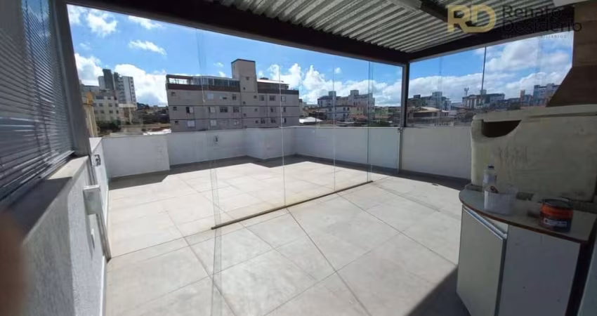 Excelente cobertura de 03 quartos 03 vagas no bairro Sagrada familia